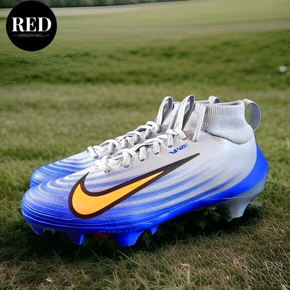 Nike Air Zoom Vapor Pro 1 Grey Blue Football Cleats FB3298 001 - Men\'s Size 9 main image 12